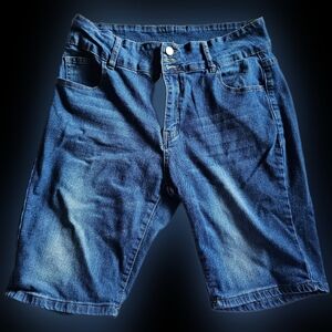 Super Soft Blue Jean Shorts Classic Style